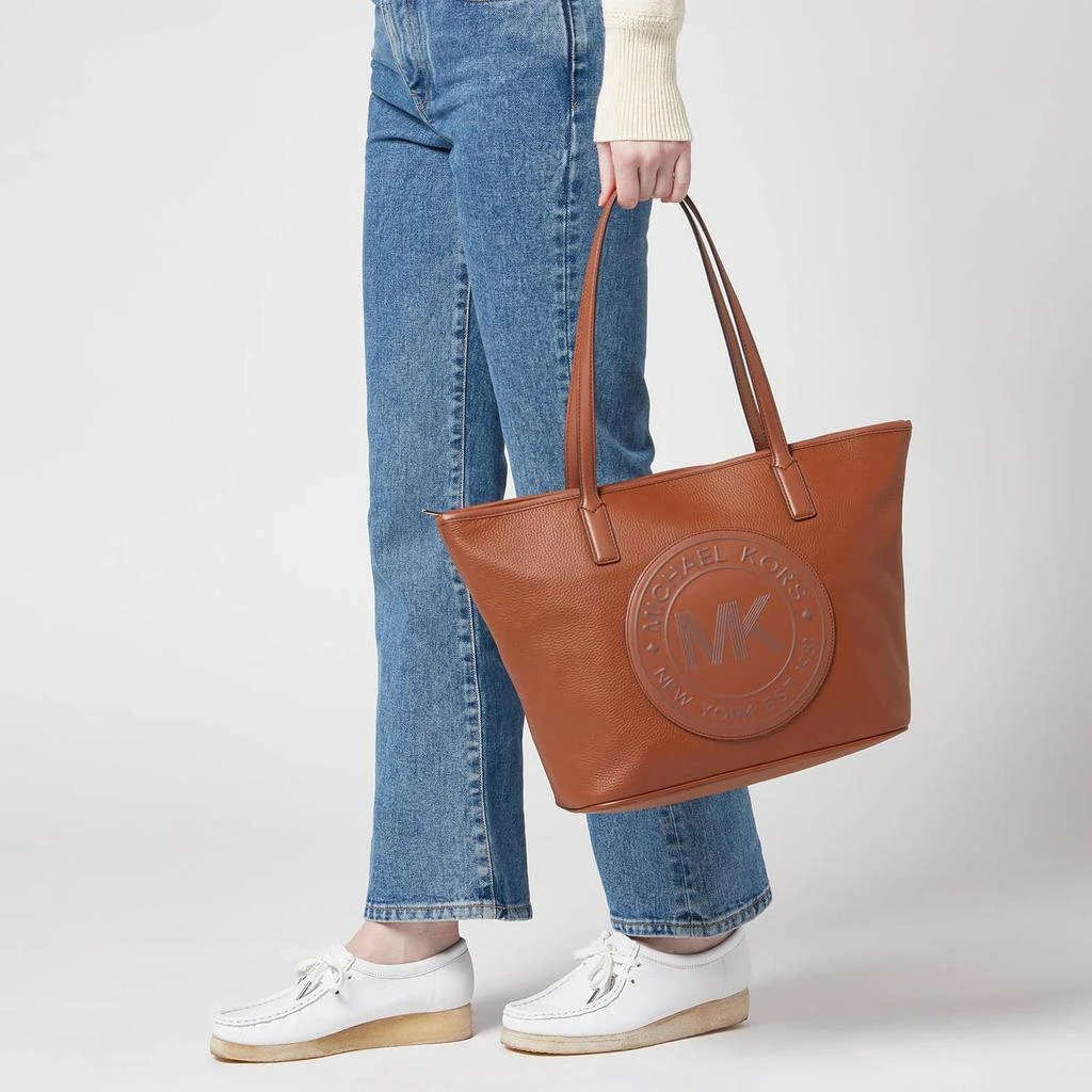 商品Michael Kors|MICHAEL Michael Kors Women's Fulton Sport Tote Bag - Luggage,价格¥841,第1张图片