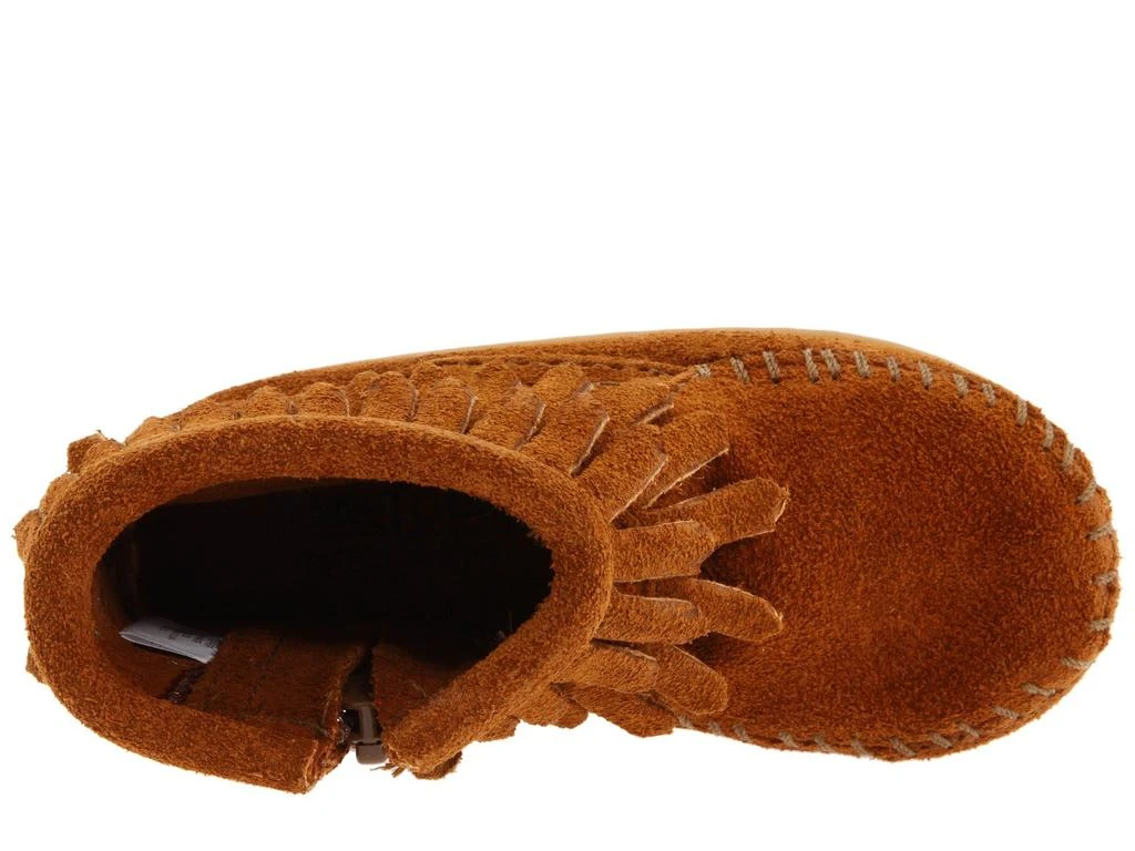 商品Minnetonka|Double Fringe Side Zip Bootie (Infant/Toddler),价格¥148,第2张图片详细描述