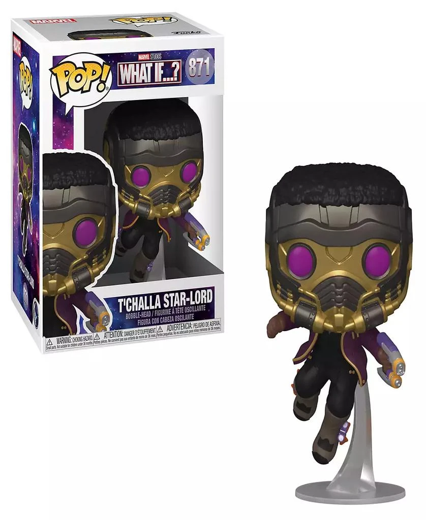 商品Funko|Marvel POP What if Collectors Captain Carter T'Challa Star Lord Gamora and Doctor Strange Supreme 4 Piece Set,价格¥270,第5张图片详细描述