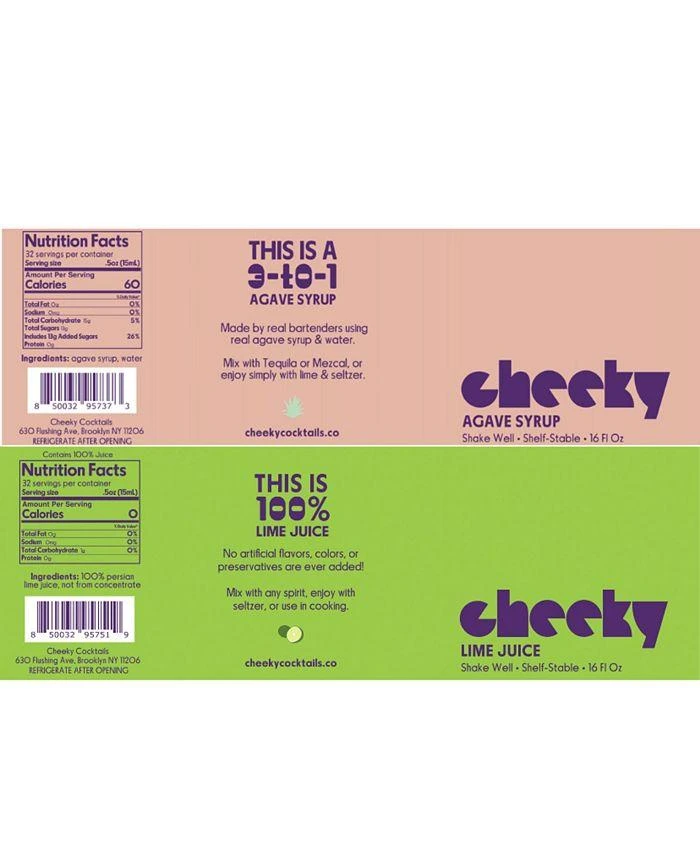 商品Cheeky Cocktails|Margarita Set - 16oz,价格¥267,第2张图片详细描述