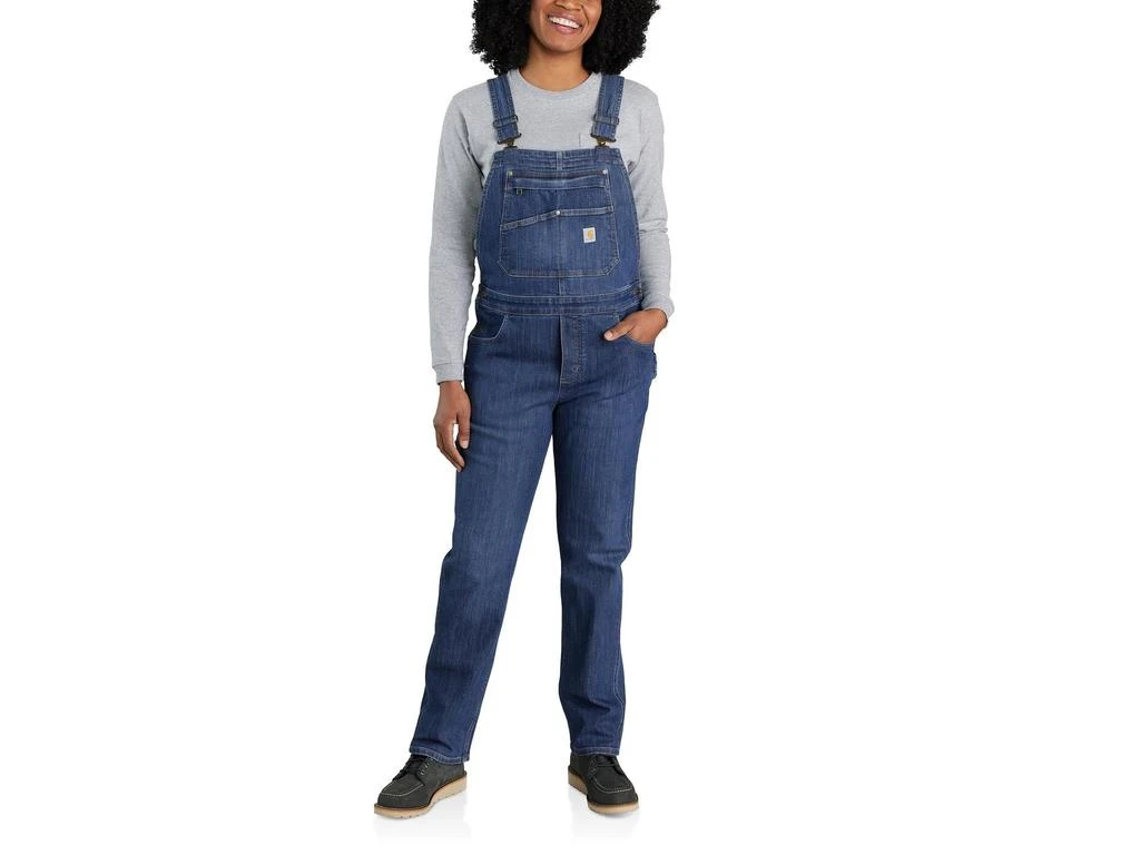 商品Carhartt|Rugged Flex® Relaxed Fit Denim Bib Overalls,价格¥721,第1张图片