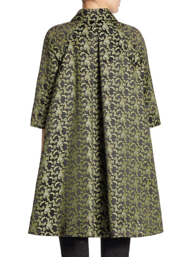 商品Erdem|Yuri Silk A-Line Coat,价格¥6231,第2张图片详细描述