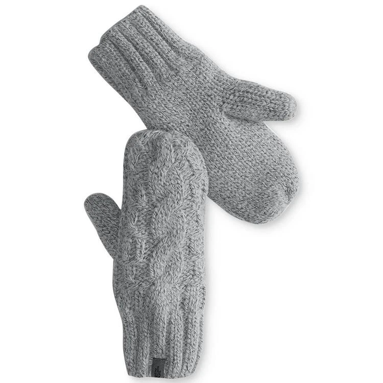 商品The North Face|Fleece-Lined Cable-Knit Mittens,价格¥167,第1张图片