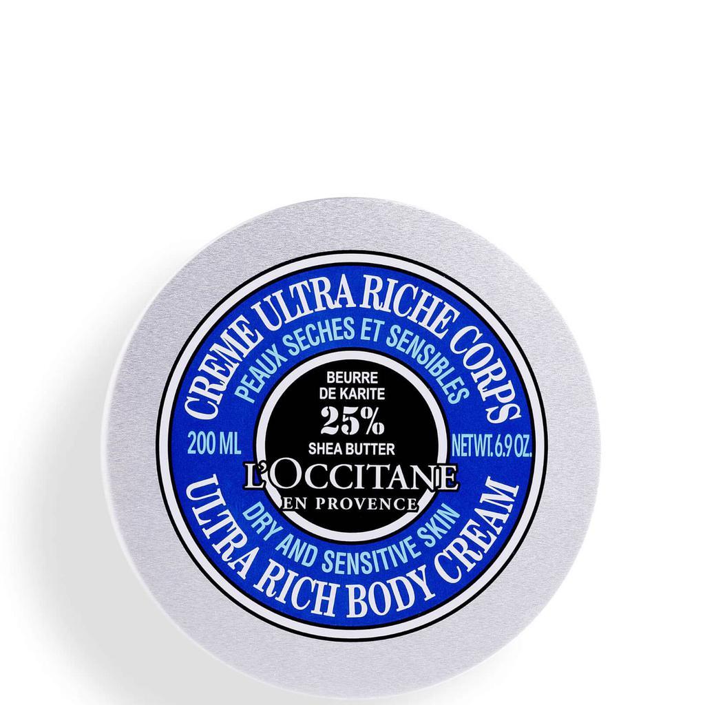 商品L'Occitane|L'Occitane Shea Butter Ultra Rich Body Cream 6.9oz,价格¥343,第1张图片