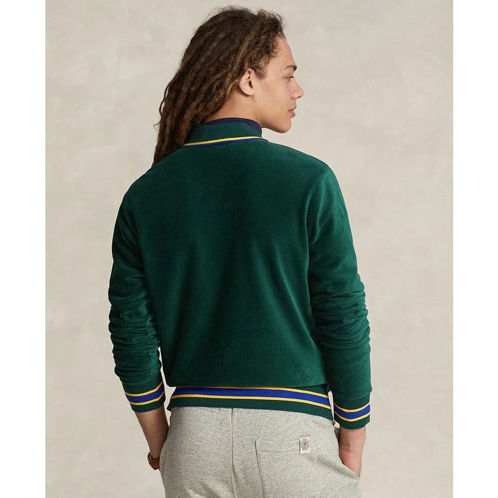 商品Ralph Lauren|Men's Knit Corduroy Track Jacket,价格¥886,第2张图片详细描述