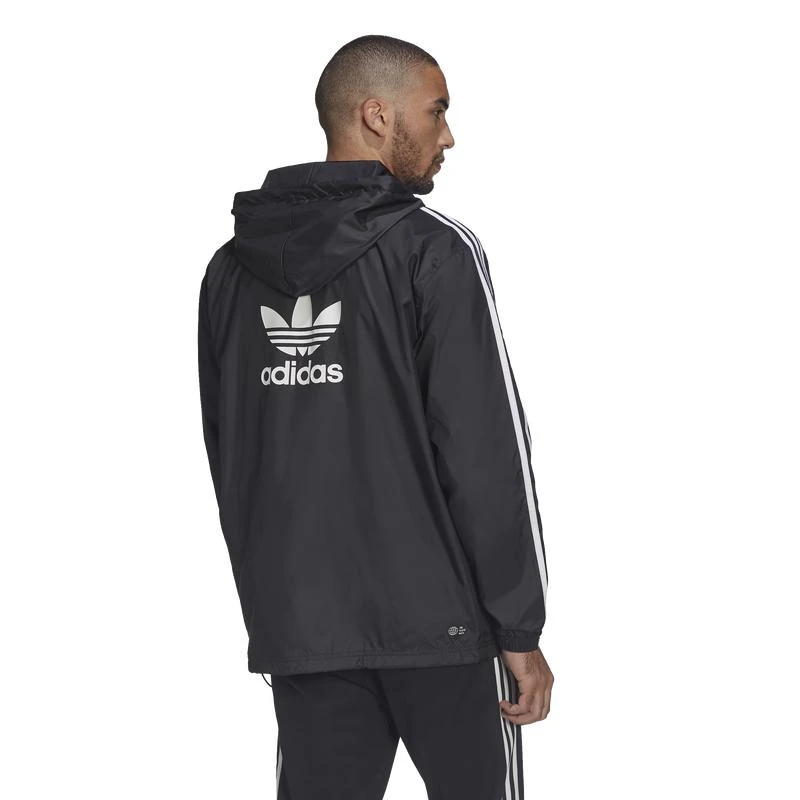商品Adidas|adidas Originals 3 Stripes Windbreaker - Men's,价格¥372,第2张图片详细描述