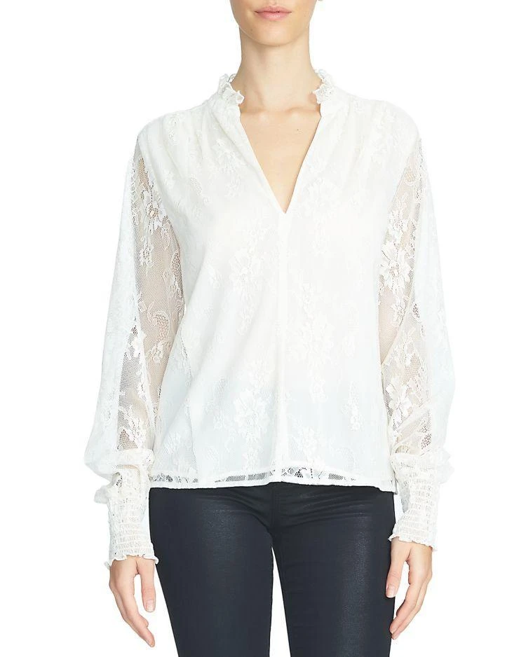 商品1. State|Blouson Sleeve Lace Blouse,价格¥445,第1张图片