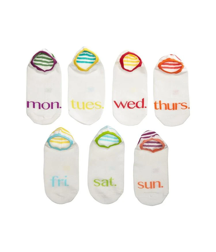 商品Hue|Sock of The Day Liner 7-Pair Pack,价格¥92,第2张图片详细描述