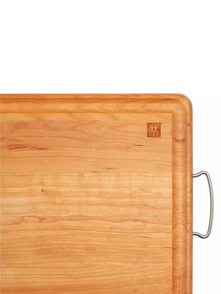 商品ZWILLING J.A. Henckels|Cherry Wood Carving Board with Handles,价格¥974,第4张图片详细描述