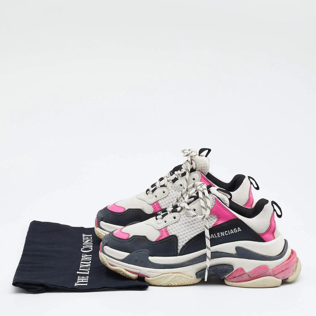 Balenciaga Multicolor Leather And Mesh Triple S Sneakers Size 39 商品