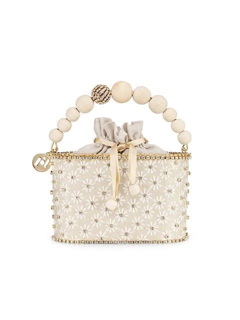 商品ROSANTICA|Holli Gelsomino Crystal-Embellished Top Handle Bag,价格¥6576,第1张图片