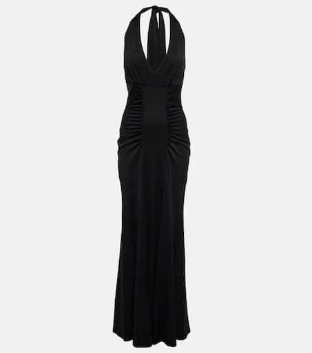 商品Diane von Furstenberg|Makayla缩褶针织加长连衣裙,价格¥2694,第1张图片