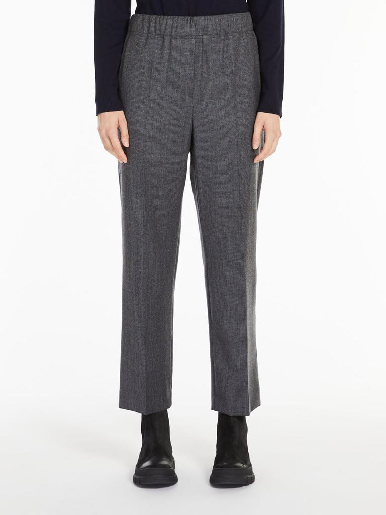 商品Weekend Max Mara|Wool flannel trousers,价格¥1560,第4张图片详细描述