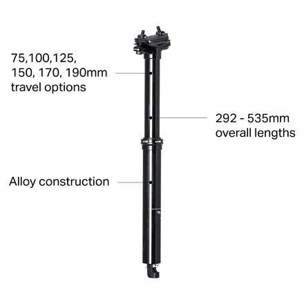 商品KS|Rage-I Dropper Seatpost,价格¥796,第2张图片详细描述