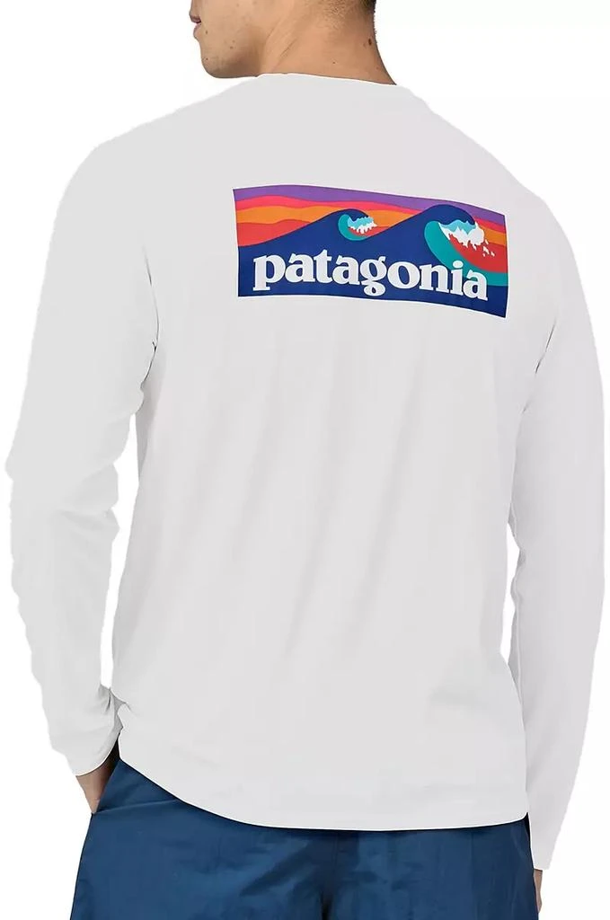 商品Patagonia|男士Capilene®吸湿排汗图案长袖T恤,价格¥364,第1张图片