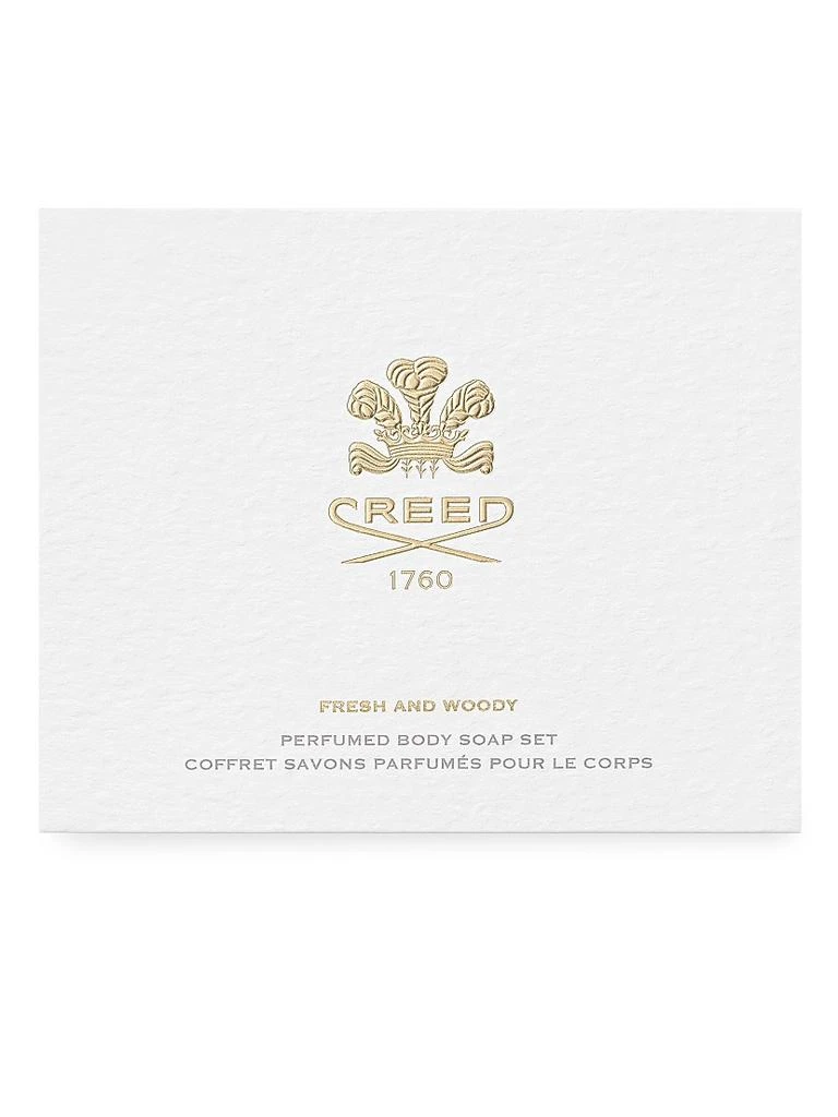 商品Creed|Fresh & Woody 3-Piece Perfumed Body Soap Set,价格¥1034,第3张图片详细描述