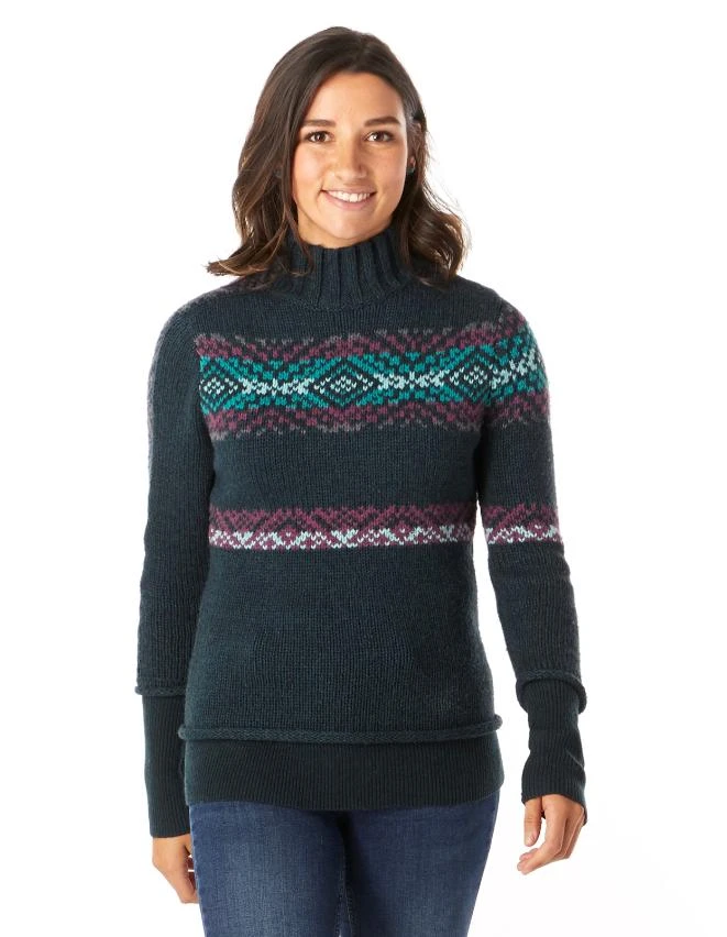 商品SmartWool|SMARTWOOL - CHUP SPEREN WRAP SWEATER - SMALL - Everglade Heather,价格¥856,第1张图片