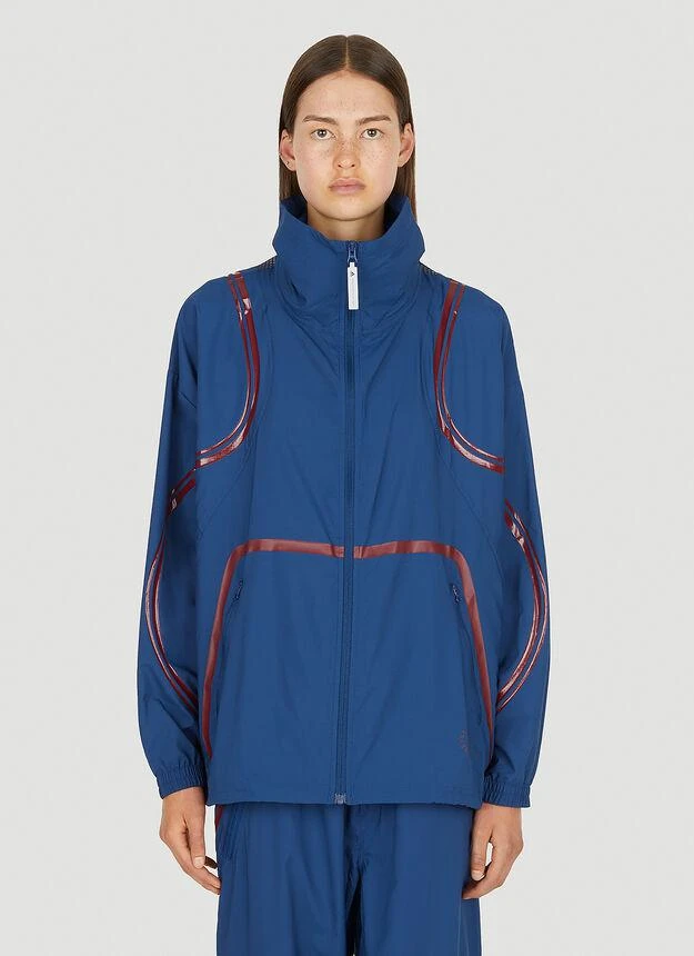 商品Adidas|Mesh Panel Track Jacket in Blue,价格¥862,第1张图片