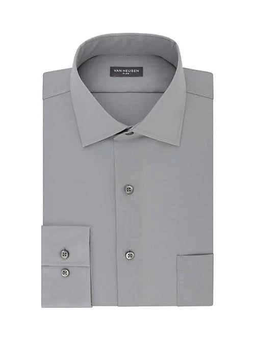 商品Van Heusen|Heusen Big Tall Tall Fit Solid Dress Shirt,价格¥159,第1张图片