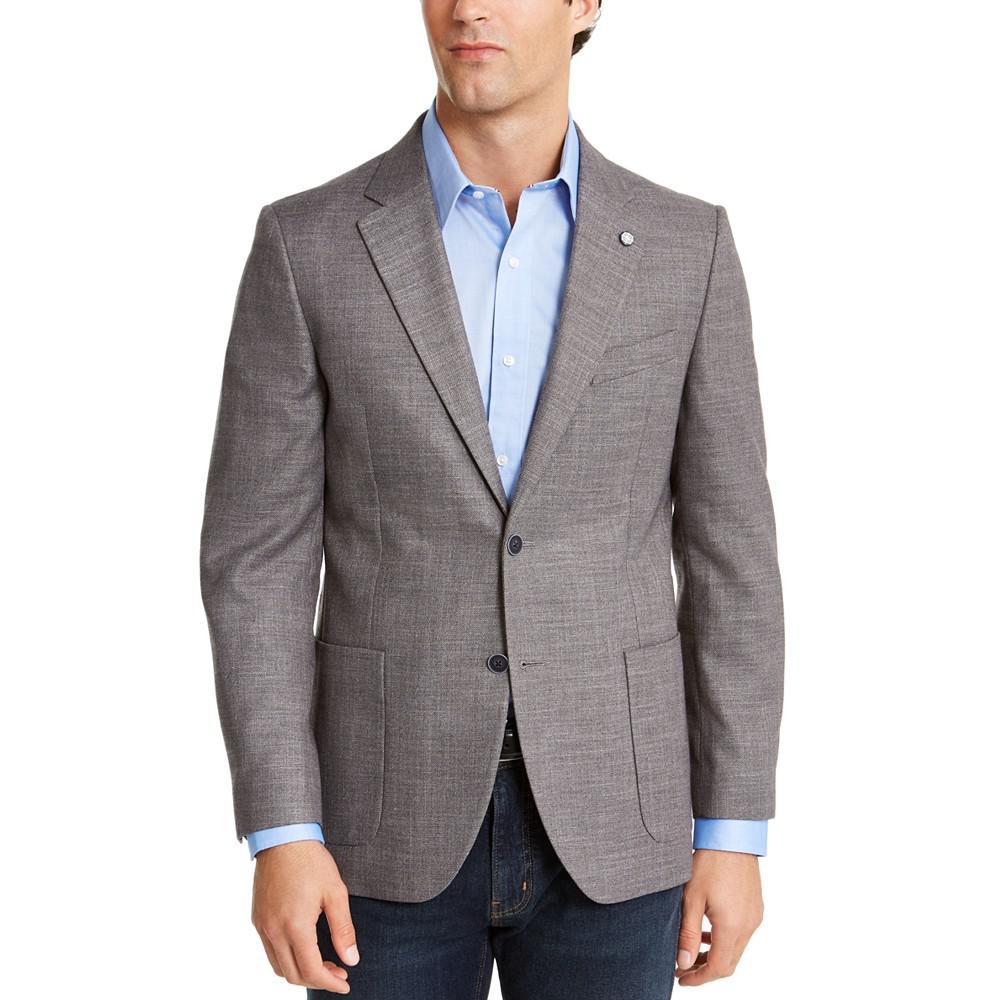 商品Nautica|Men's Modern-Fit Active Stretch Solid Sport Coat,价格¥742,第1张图片