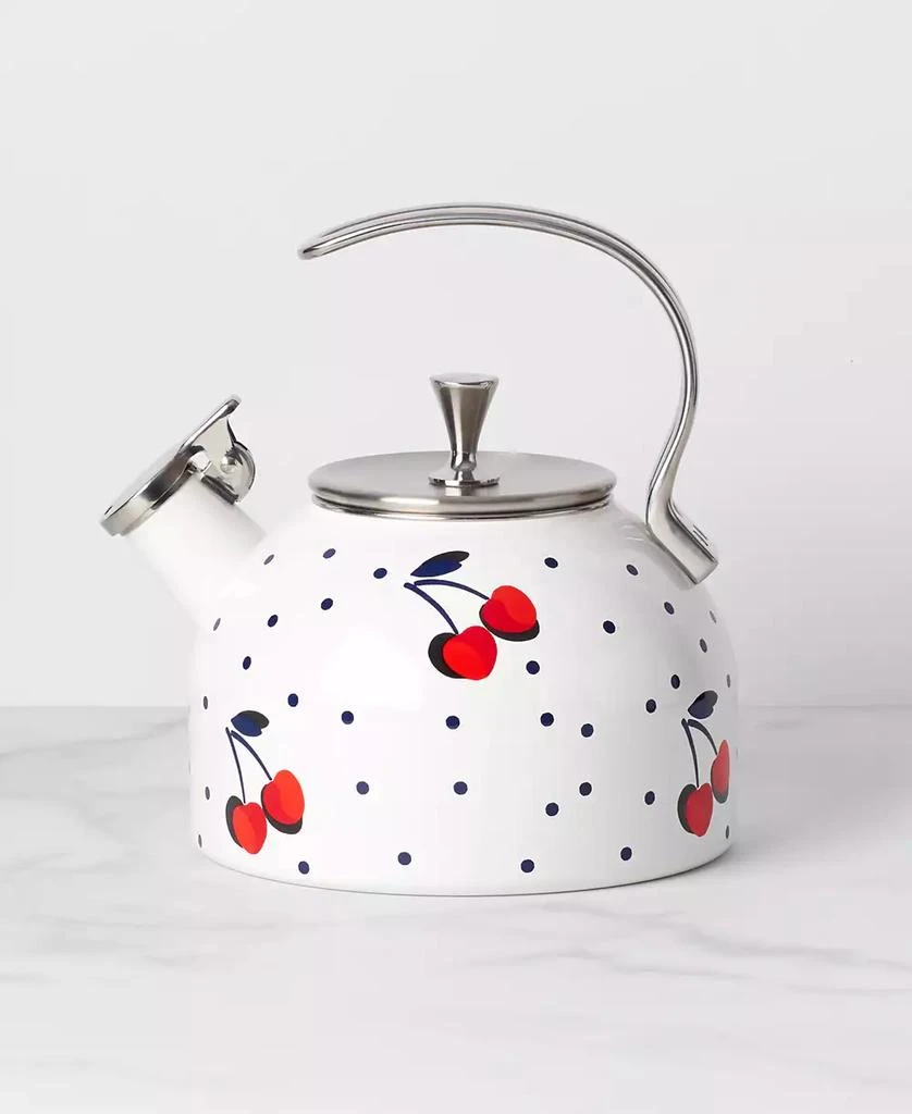 商品Kate Spade|new york Vintage Cherry Dot Tea Kettle,价格¥441,第2张图片详细描述