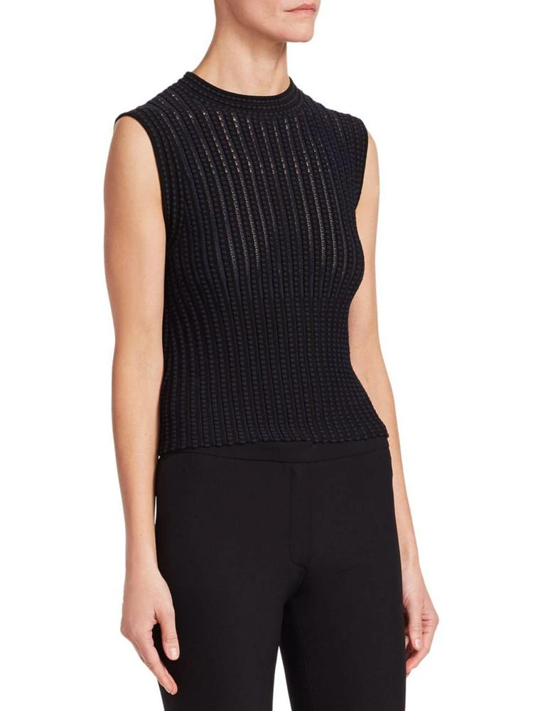 商品Theory|Novelty Check Sleeveless Sweater,价格¥613,第3张图片详细描述