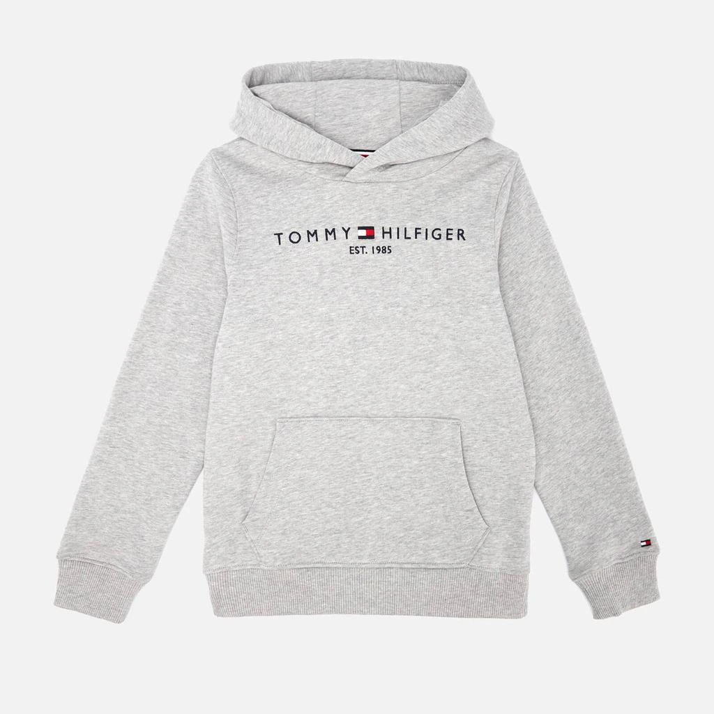 商品Tommy Hilfiger|Tommy Hilfiger Kids' Essential Hoodie - Light Grey Heather,价格¥267,第1张图片