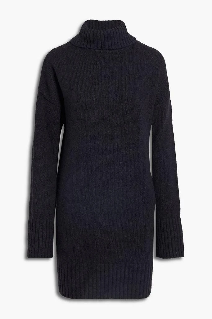 商品FRAME|Brushed wool-blend turtleneck mini dress,价格¥1231,第1张图片