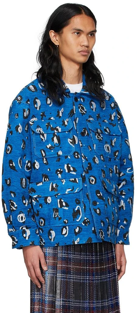 商品Charles Jeffrey Loverboy|Blue Workwear Jacket,价格¥1964,第2张图片详细描述
