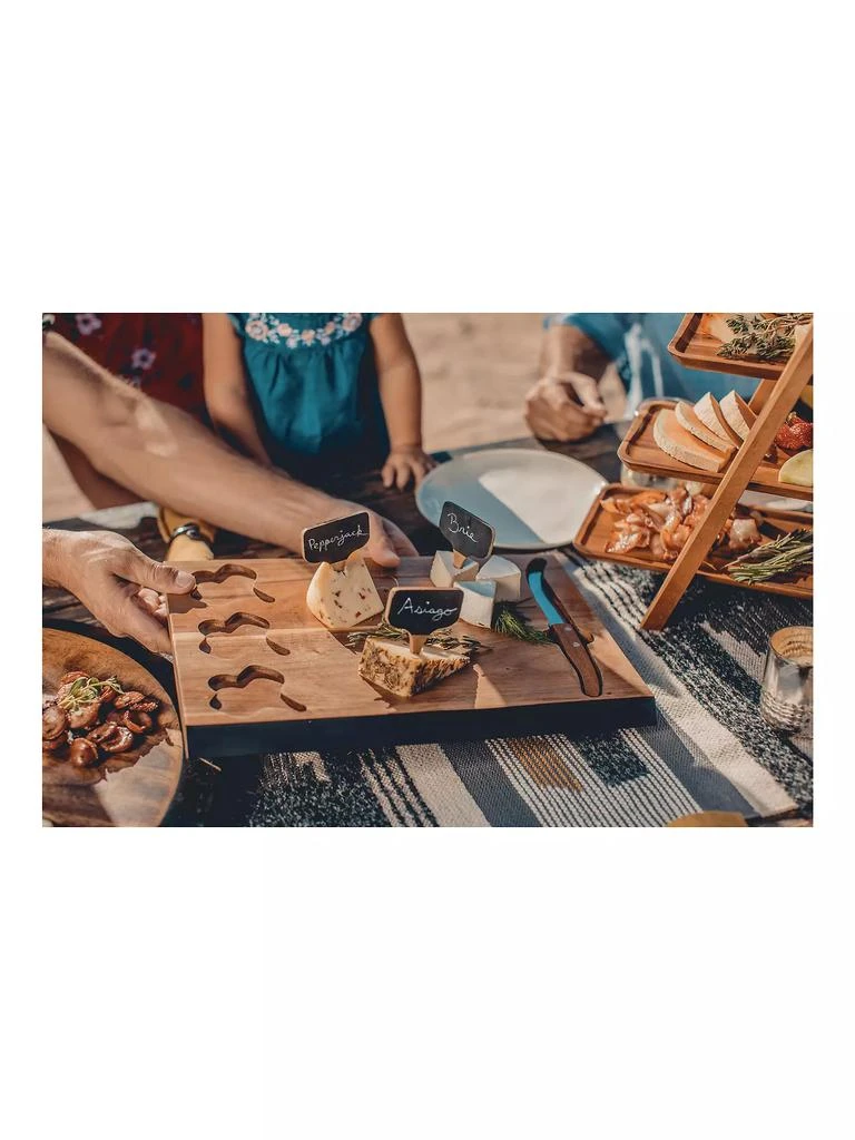 Delio 6-Piece Cheese Acacia Wood Cutting Board & Tools Set 商品