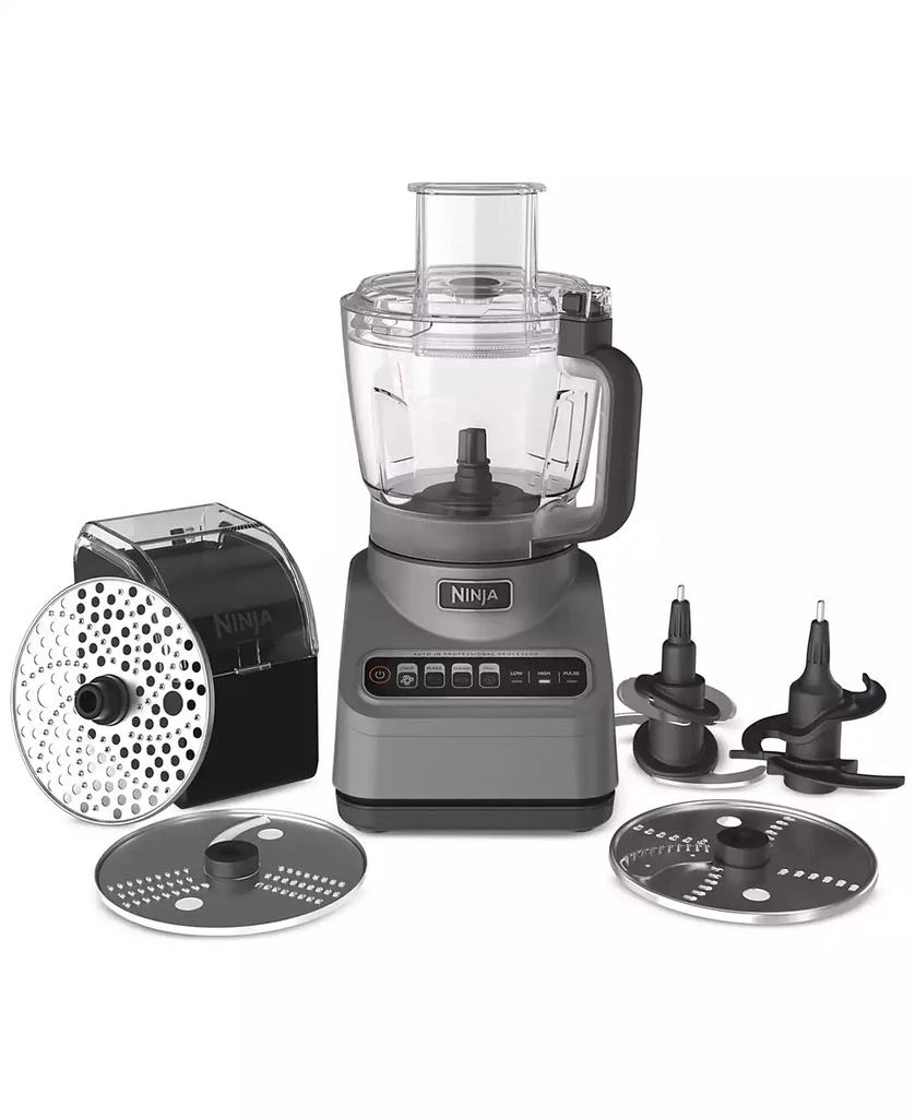 商品Ninja|Professional Advanced 1000-Watt, 9-Cup Auto-iQ Food Processor, BN602,价格¥759,第1张图片