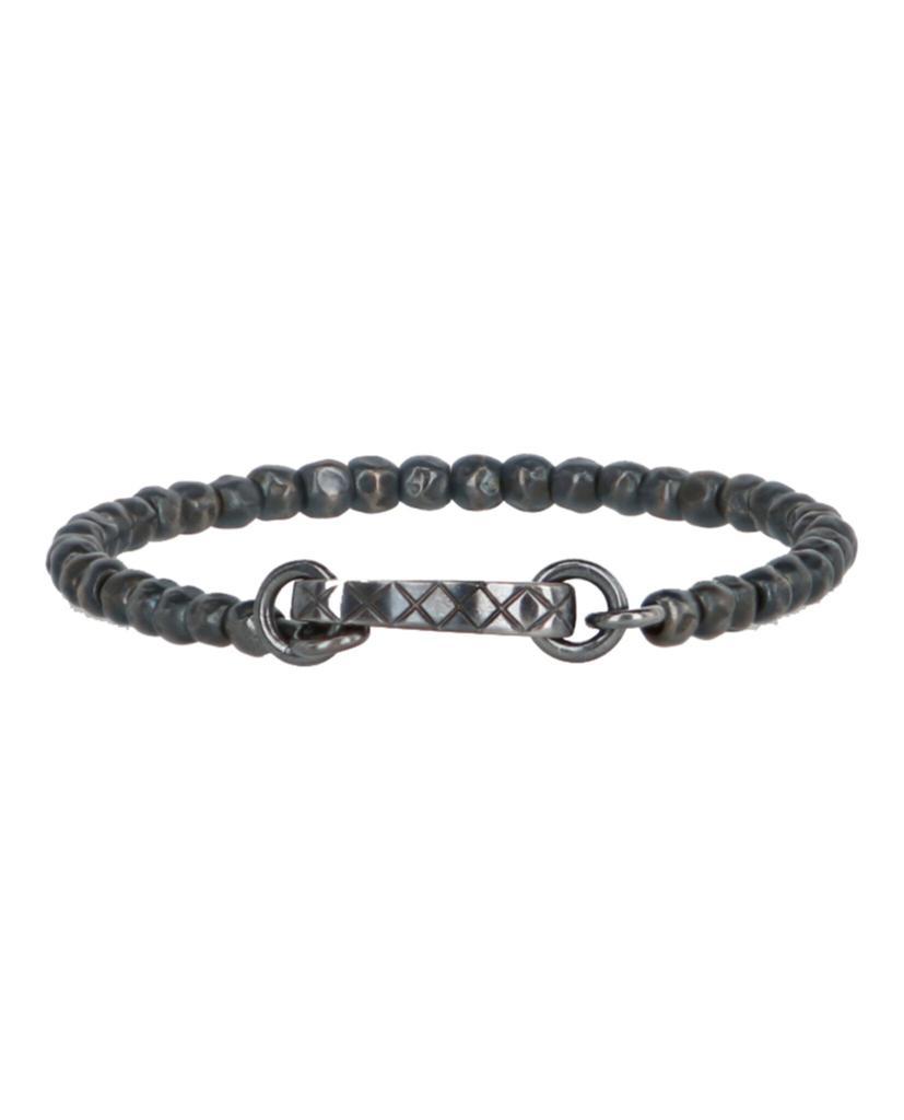 商品Bottega Veneta|Beaded Silver Bracelet,价格¥1390,第1张图片