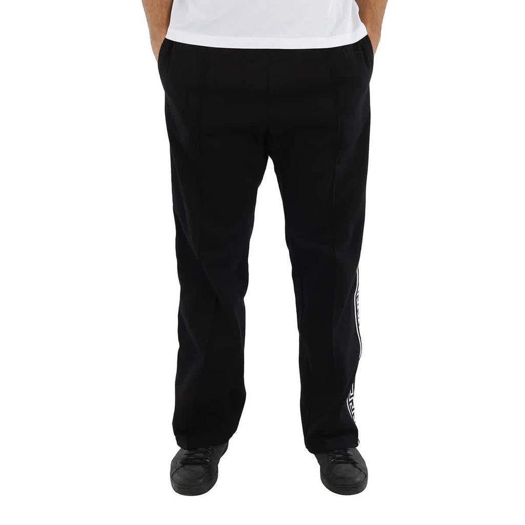 商品Versace|Men's Black Embroidered-logo Track Pants,价格¥2487,第1张图片