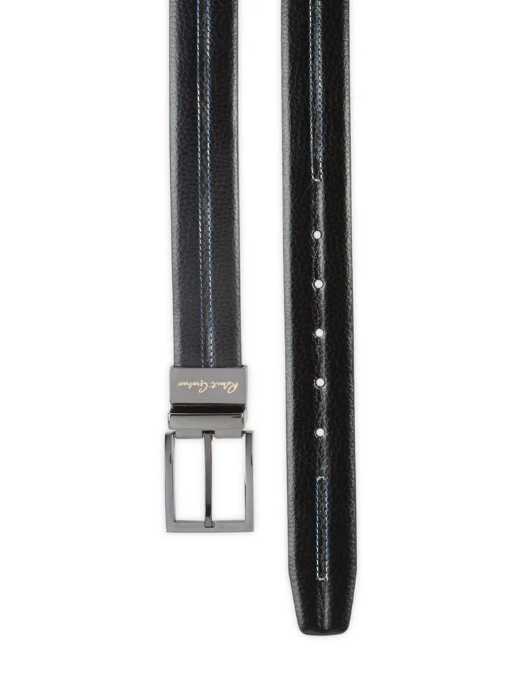 商品Robert Graham|Macerio Leather Belt,价格¥136,第2张图片详细描述