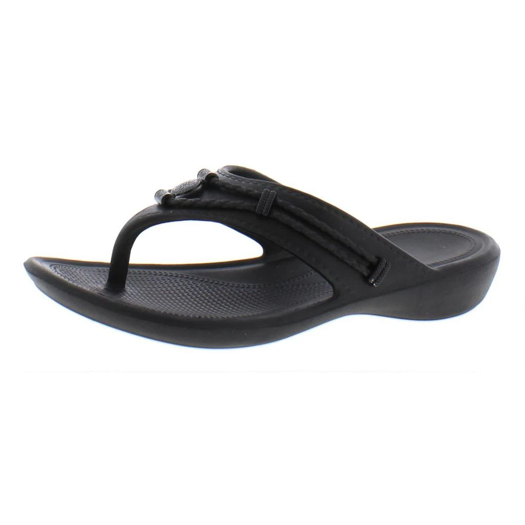 商品Minnetonka|Minnetonka Womens Embellished Slip On Thong Sandals,价格¥192,第1张图片