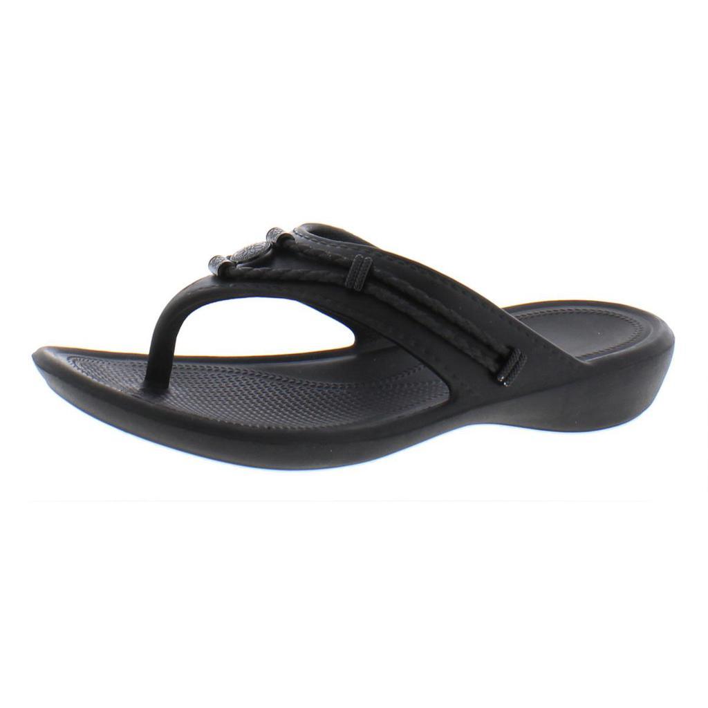 商品Minnetonka|Minnetonka Womens Embellished Slip On Thong Sandals,价格¥655,第3张图片详细描述