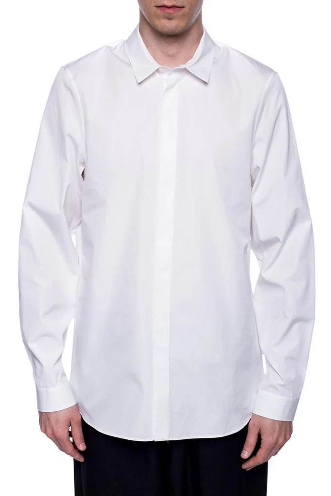 商品Jil Sander|Jil Sander Long-Sleeved Concealed Placket Shirt,价格¥2149,第2张图片详细描述