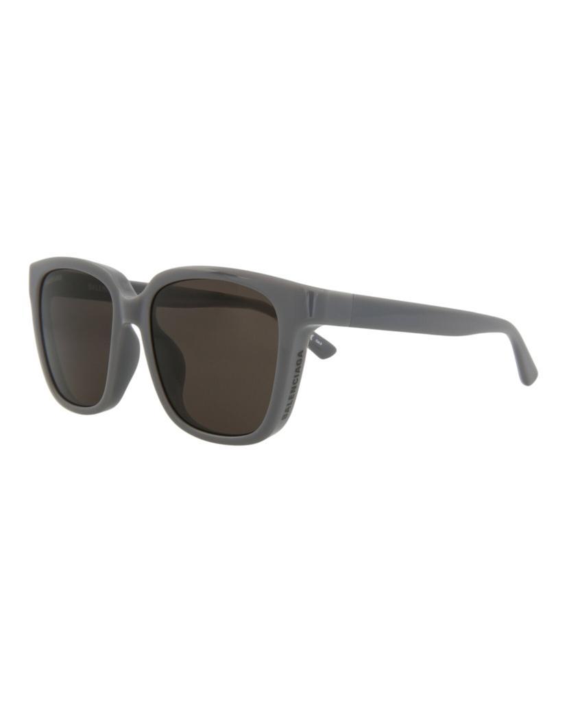 商品Balenciaga|Balenciaga Square-Frame Bio Injection Rilsan Sunglasses,价格¥611,第4张图片详细描述