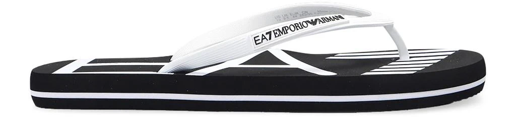 商品Emporio Armani|徽标橡胶拖鞋,价格¥343,第1张图片