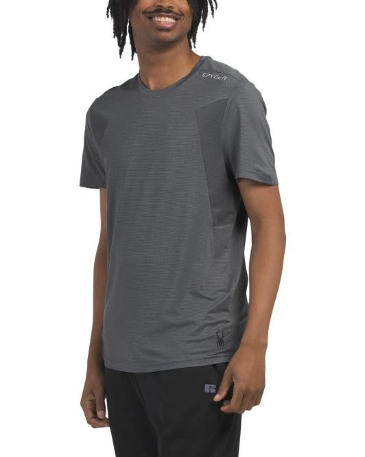 商品Spyder|Athletic Jacquard Tee,价格¥64,第1张图片
