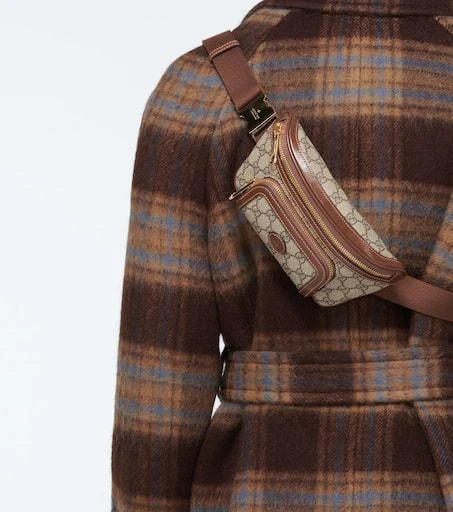 商品Gucci|GG Supreme Canvas belt bag,价格¥9198,第3张图片详细描述