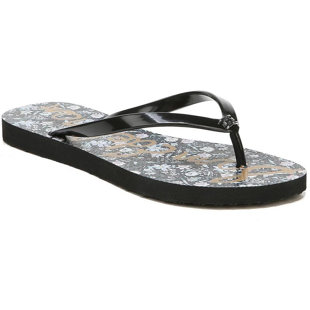 商品Sam Edelman|Sam Edelman Womens Skye Logo Slip On Flip-Flops,价格¥153,第1张图片