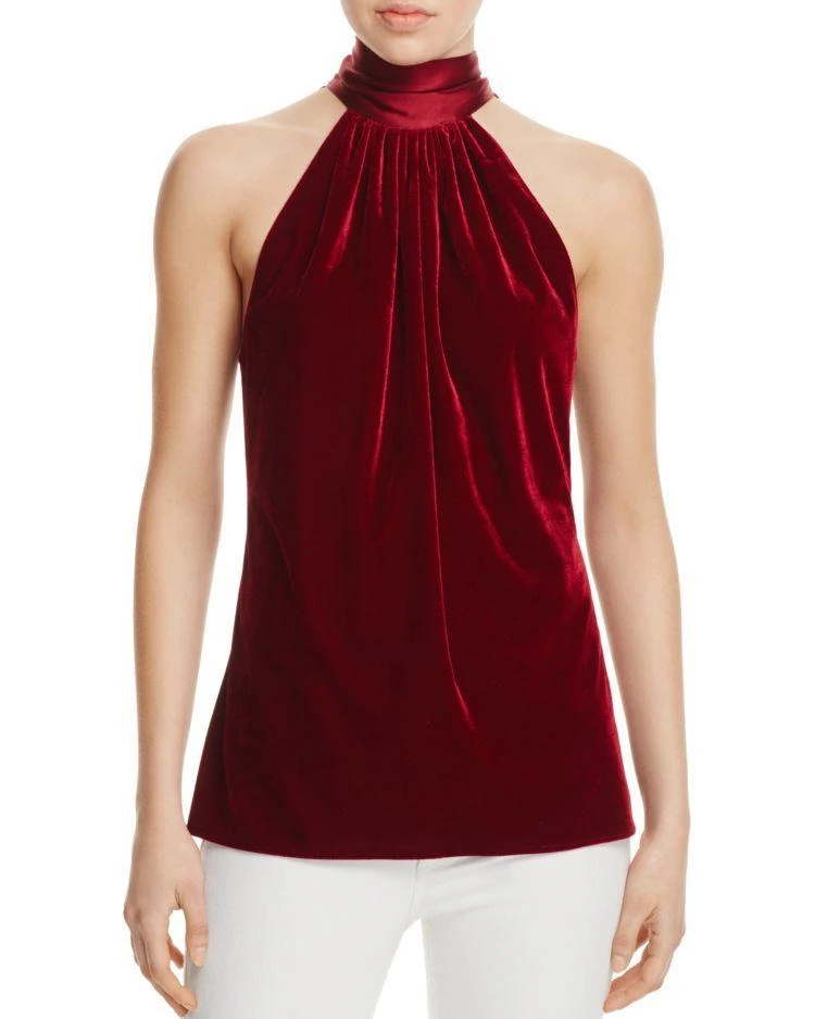 商品Ramy Brook|Ramy Brook Velvet Bow-Back Top - 100% Exclusive,价格¥1106,第1张图片