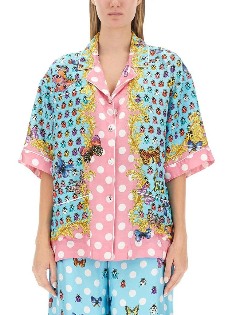 商品Versace|VERSACE BUTTERFLY PRINT SHIRT,价格¥4935,第1张图片