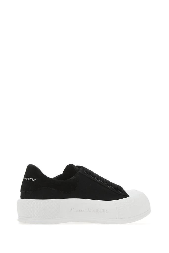 商品Alexander McQueen|Alexander McQueen Deck Plimsoll Sneakers,价格¥2739,第3张图片详细描述