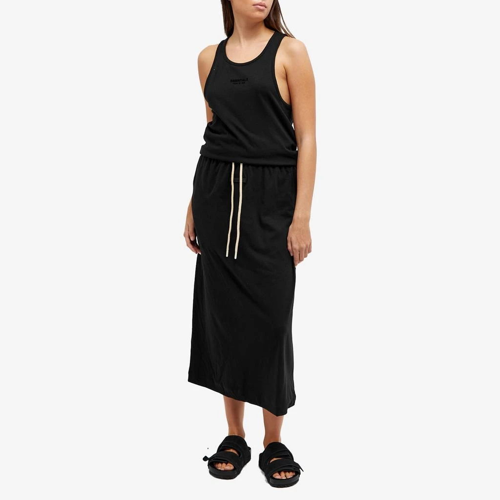 商品Essentials|Fear of God ESSENTIALS Essentials Skirt - Jet Black,价格¥441,第4张图片详细描述