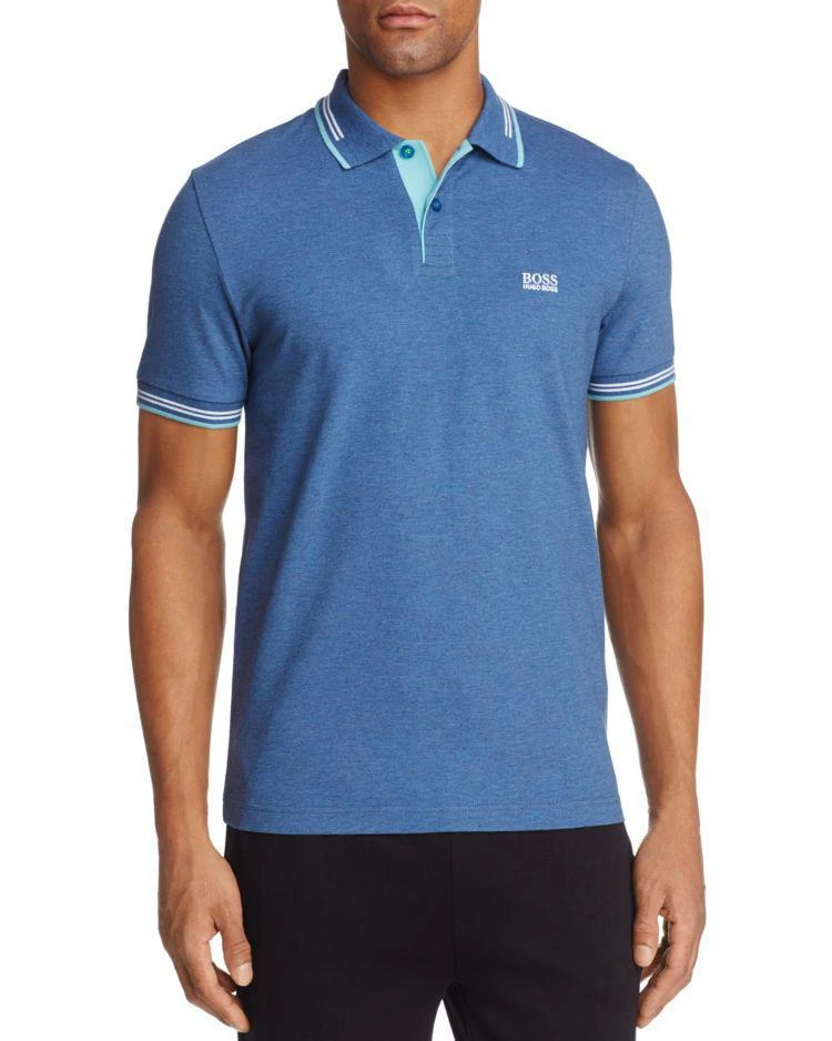 商品Hugo Boss|Paul Pique Short Sleeve Polo Shirt,价格¥426,第1张图片