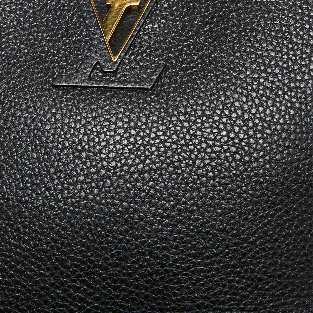 商品[二手商品] Louis Vuitton|Louis Vuitton Black Taurillon Leather Capucines MM Bag,价格¥15442,第5张图片详细描述