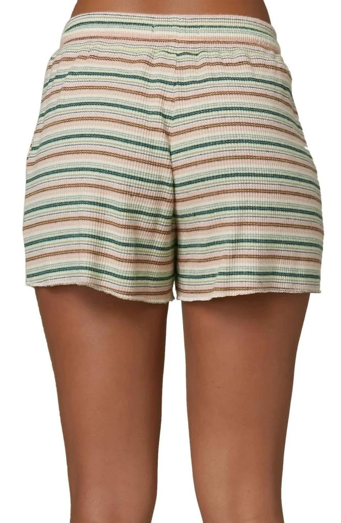 商品O'Neill|Rowen Stripe Rib Shorts,价格¥114,第2张图片详细描述