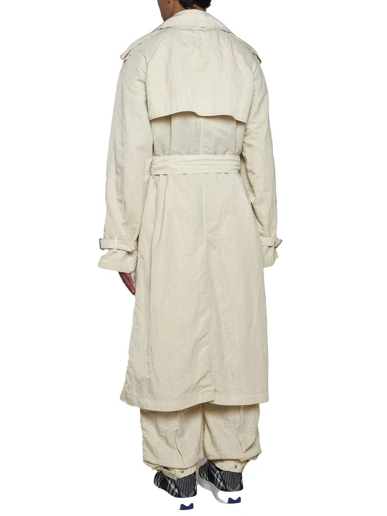 商品Burberry|Double-breasted Belted Trench Coat,价格¥15227,第3张图片详细描述